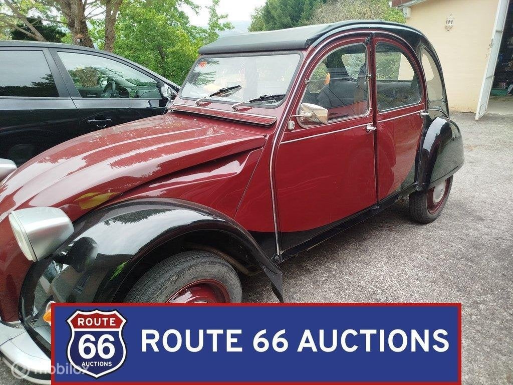 Citroën 2CV6 Charleston | 1979 | Route 66 Auctions, Auto's, Oldtimers, Bedrijf, Te koop, Citroën, Benzine, Overige carrosserieën
