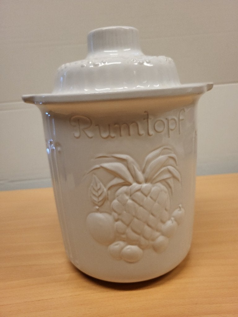 Rumtopf., Ophalen of Verzenden, Zo goed als nieuw, Wit