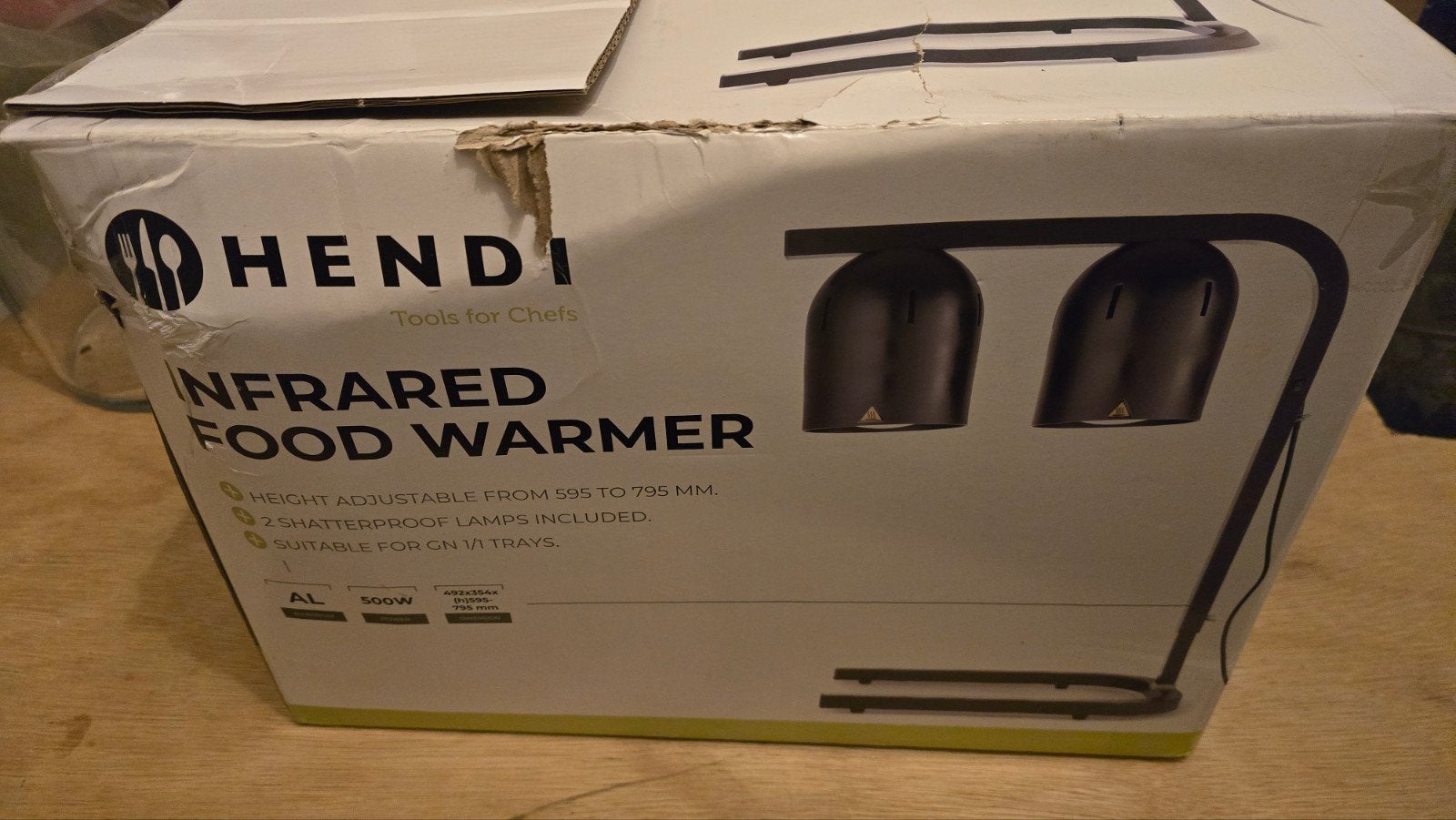 Hendi Infrarood Voedselwarmer - Nieuw in doos, Ophalen of Verzenden, Nieuw