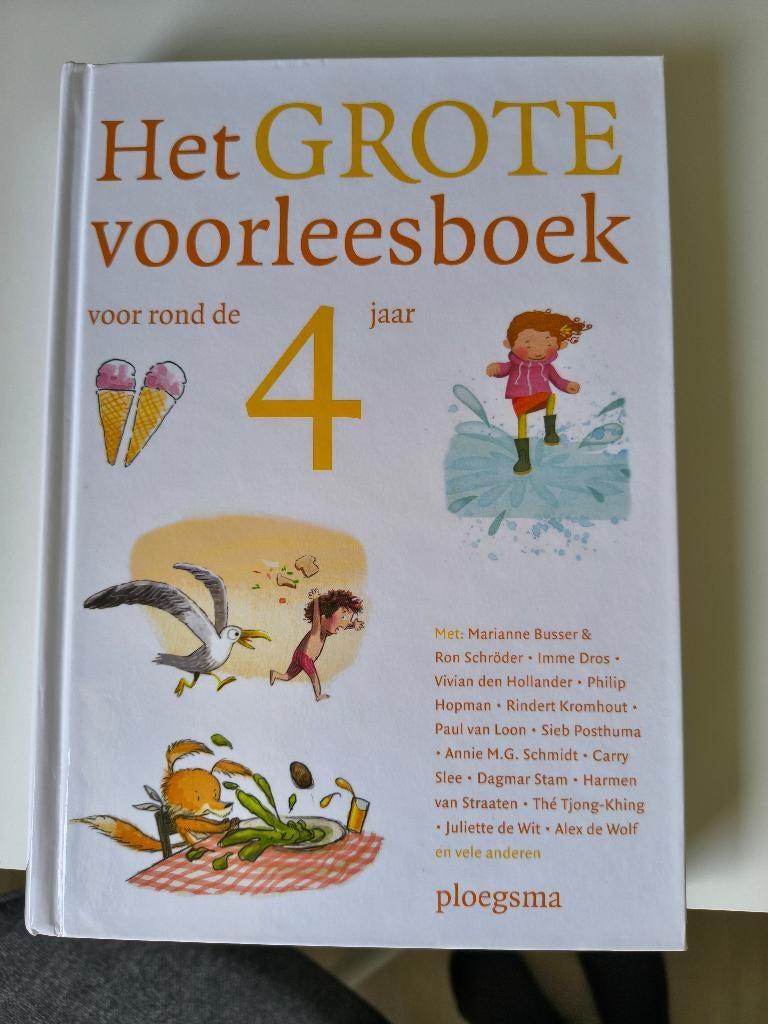 Het grote voorleesboek voor rond de 4 jaar, Ophalen of Verzenden, Zo goed als nieuw, Diversen, Sprookjes