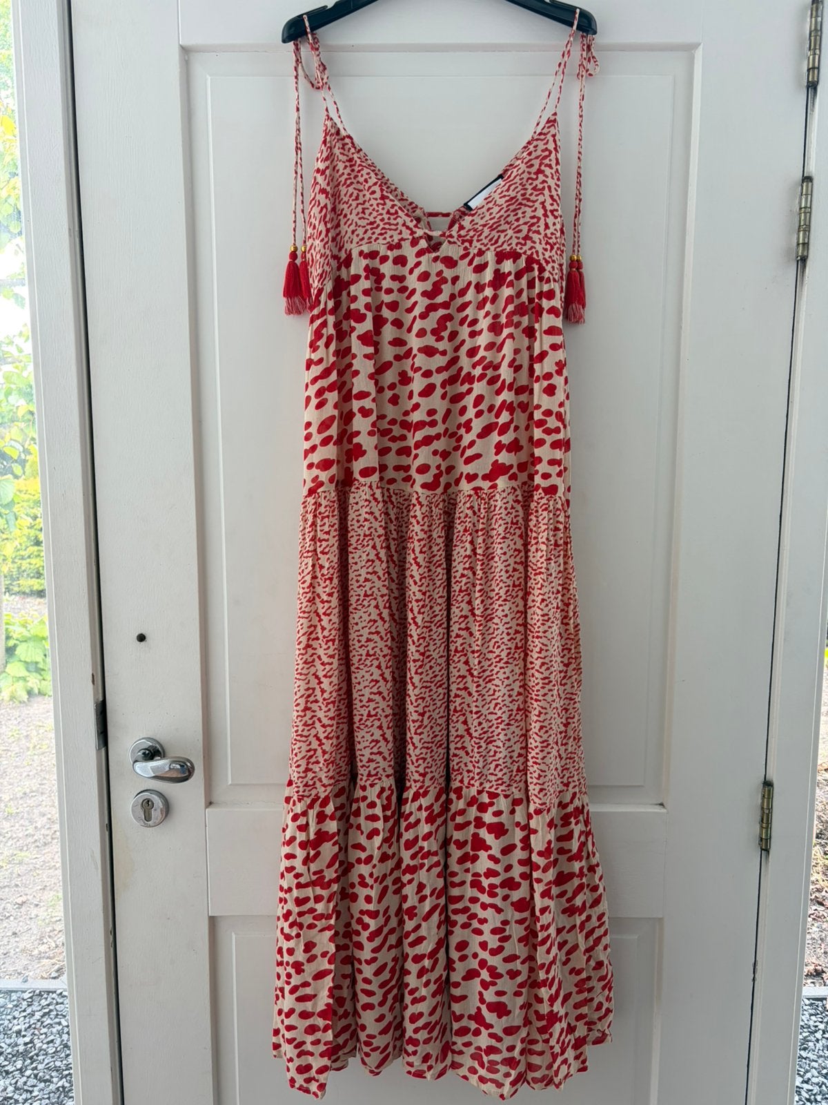 GOLD AND SILVER lange jurk Ibizastyle mt M/L