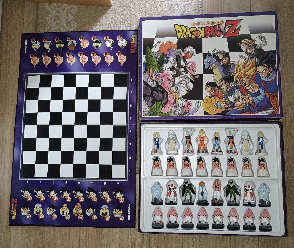 Dragonball z schaak schaakspel - deagostini, Een of twee spelers, Ophalen of Verzenden, Gebruikt, DeAgostini