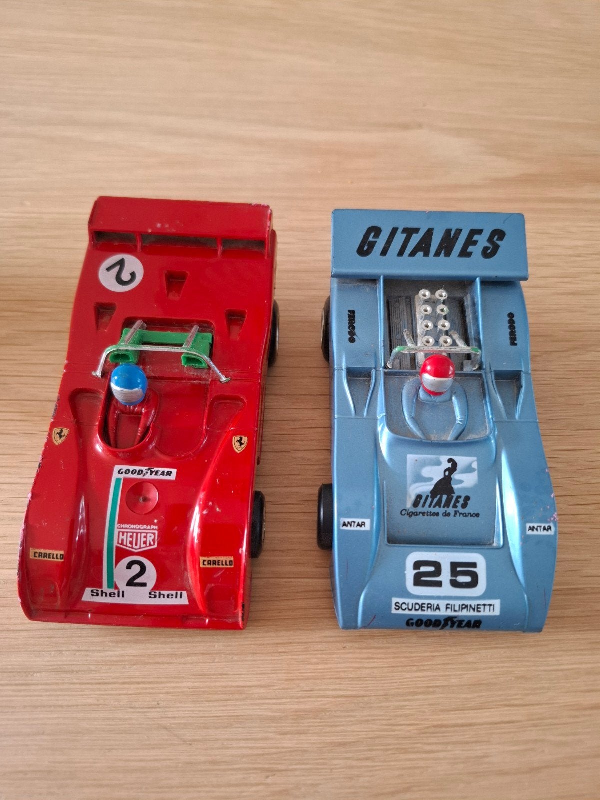 Racebaan auto's vintage. Polistil, Ophalen of Verzenden, Gebruikt, Elektrisch, Overige merken
