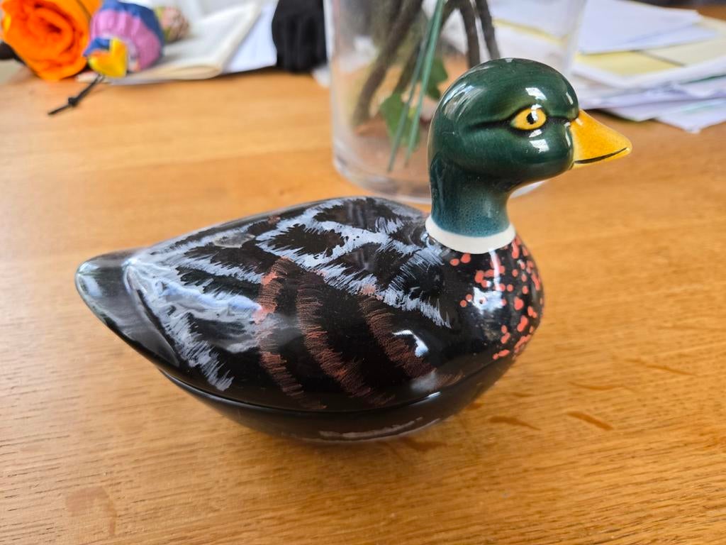 Migel Cougant pate schaal Wilde Eend, Antiek en Kunst, Ophalen of Verzenden
