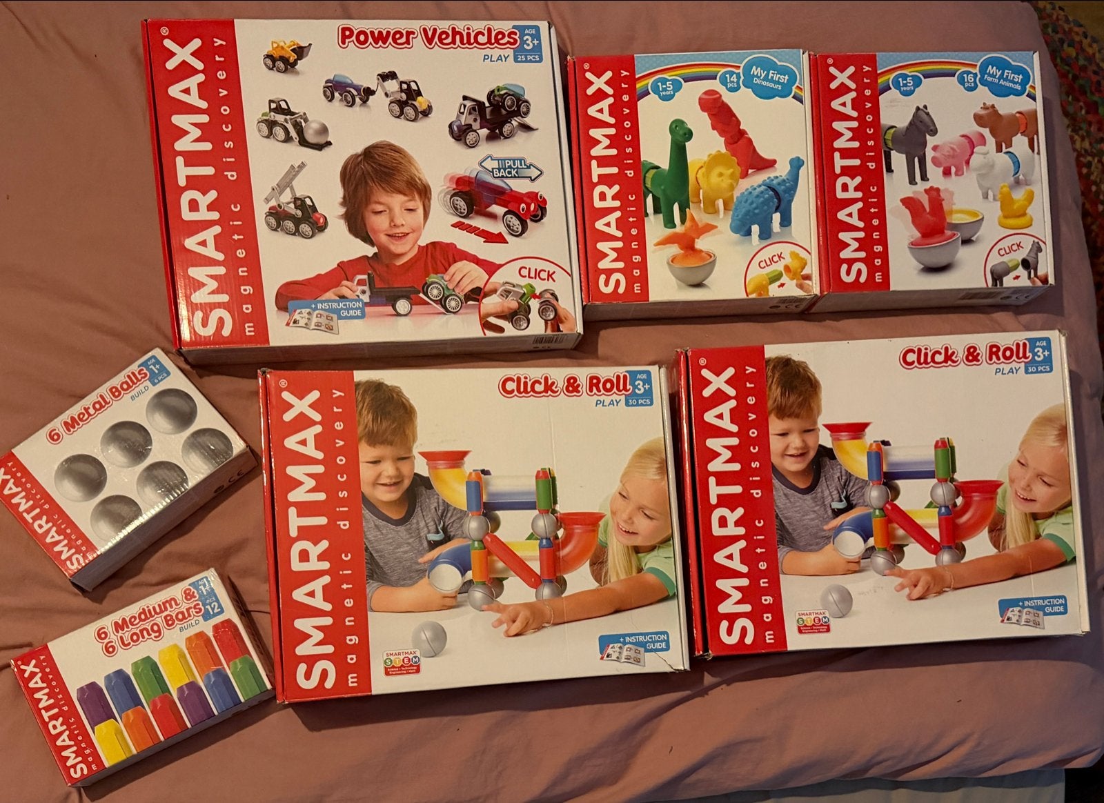 Smartmax Magnetisch Speelgoed - Diverse Sets, Ophalen, Zo goed als nieuw, Overige merken
