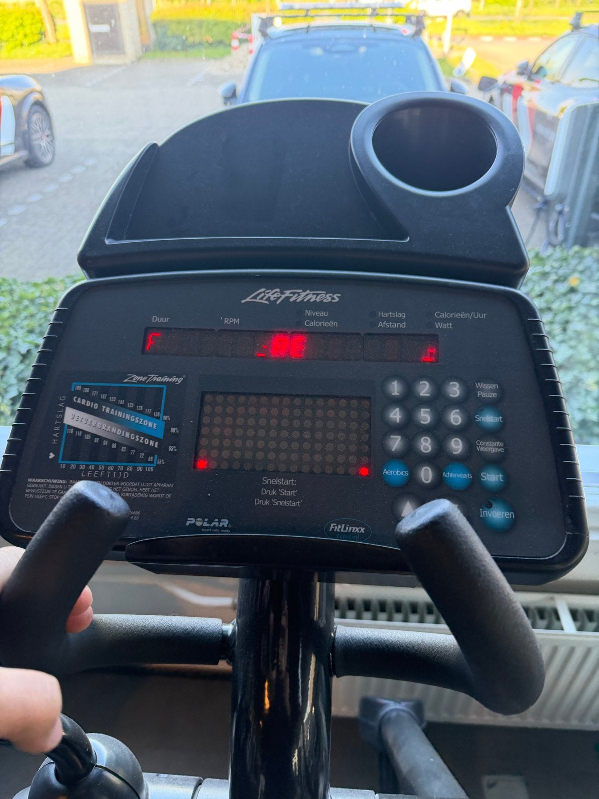 2x Life Fitness 9500HR Crosstrainer -Professionele Kwaliteit, Ophalen, Gebruikt, Armen, Crosstrainer