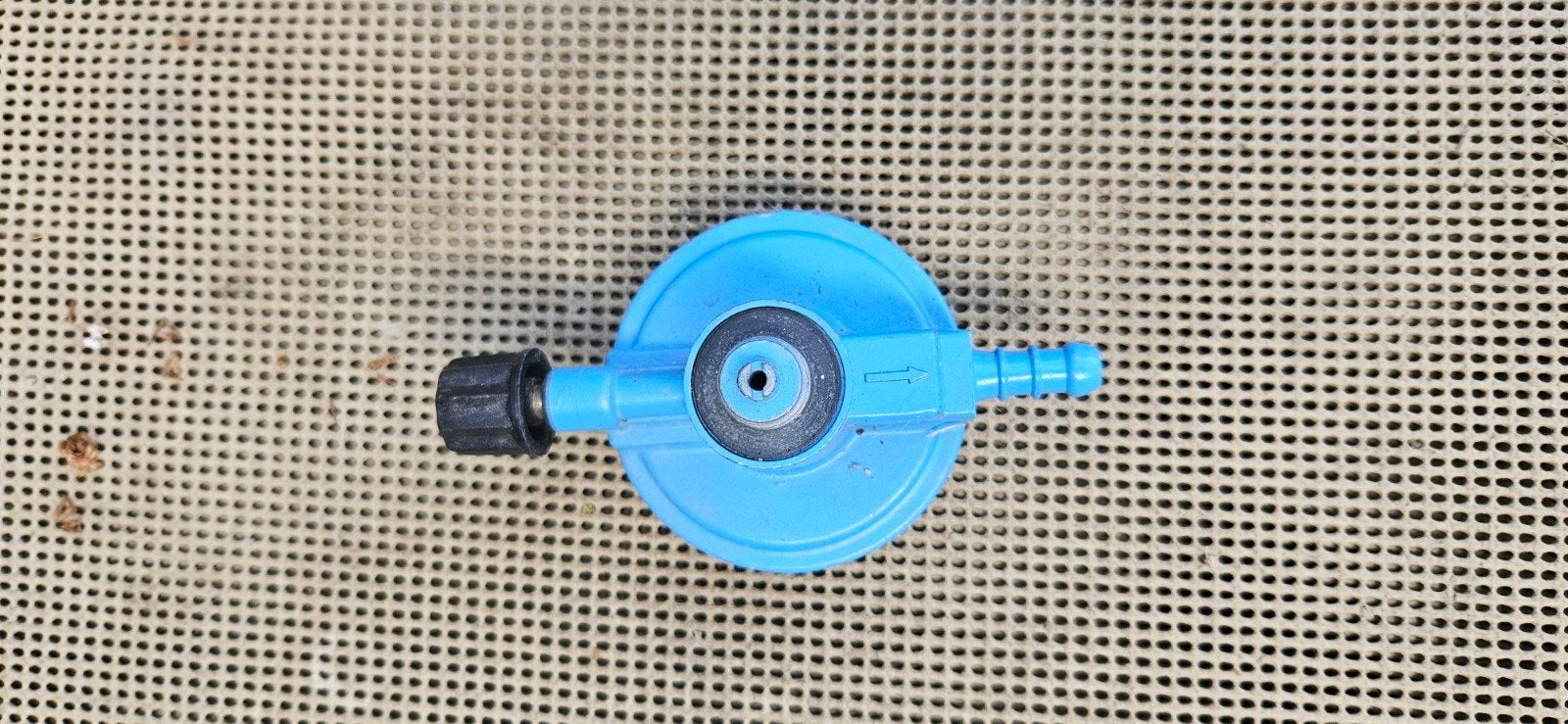 Gasdrukregelaar voor gasflessen - Blauw, Ophalen, Gebruikt
