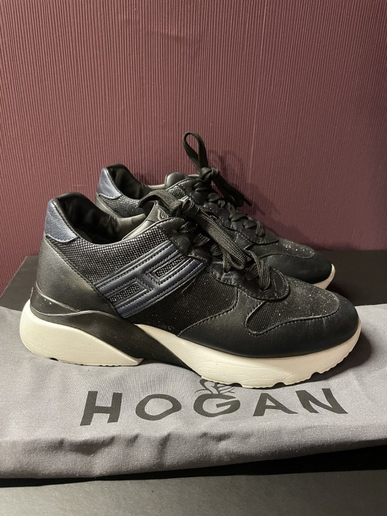 Hogan leren sneakers, Kleding | Dames, Schoenen, Zwart, Nieuw, Ophalen of Verzenden, Sneakers of Gympen