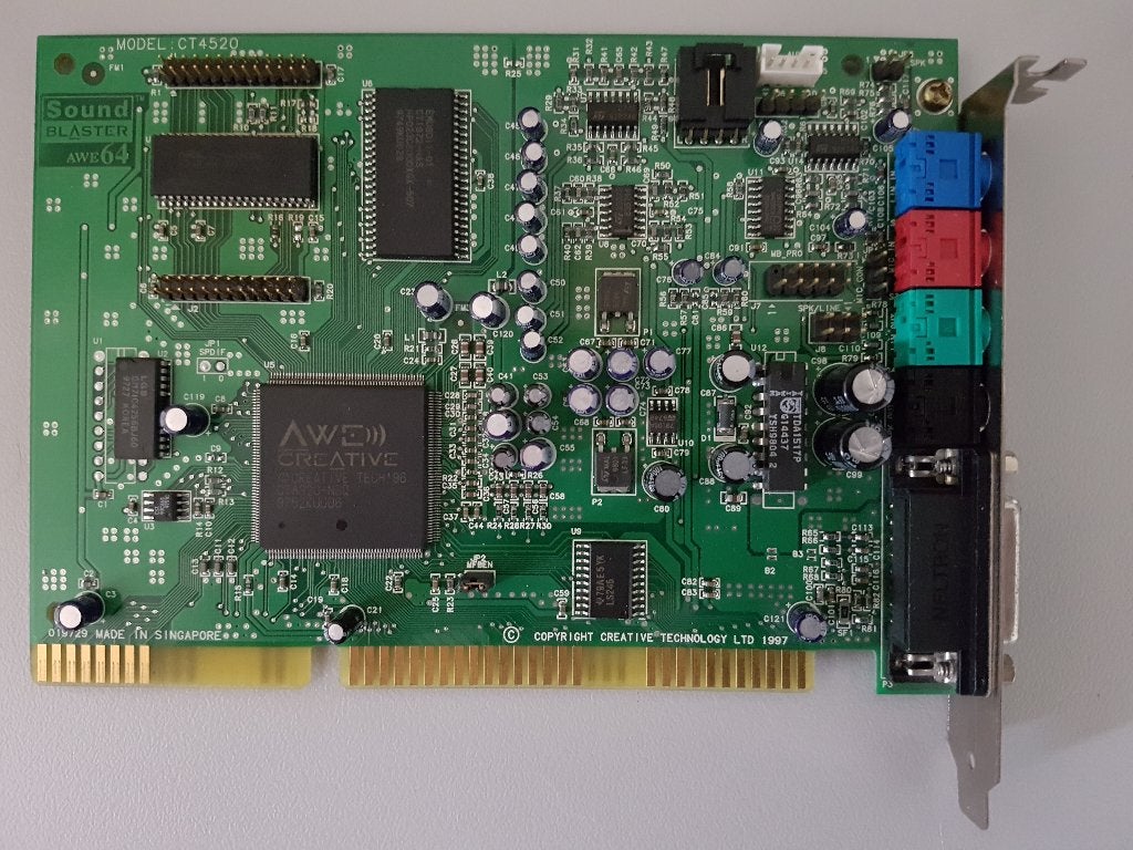 SB AWE64 Value memory upgrade 0.5MB -> 2MB, Ophalen of Verzenden, Creative