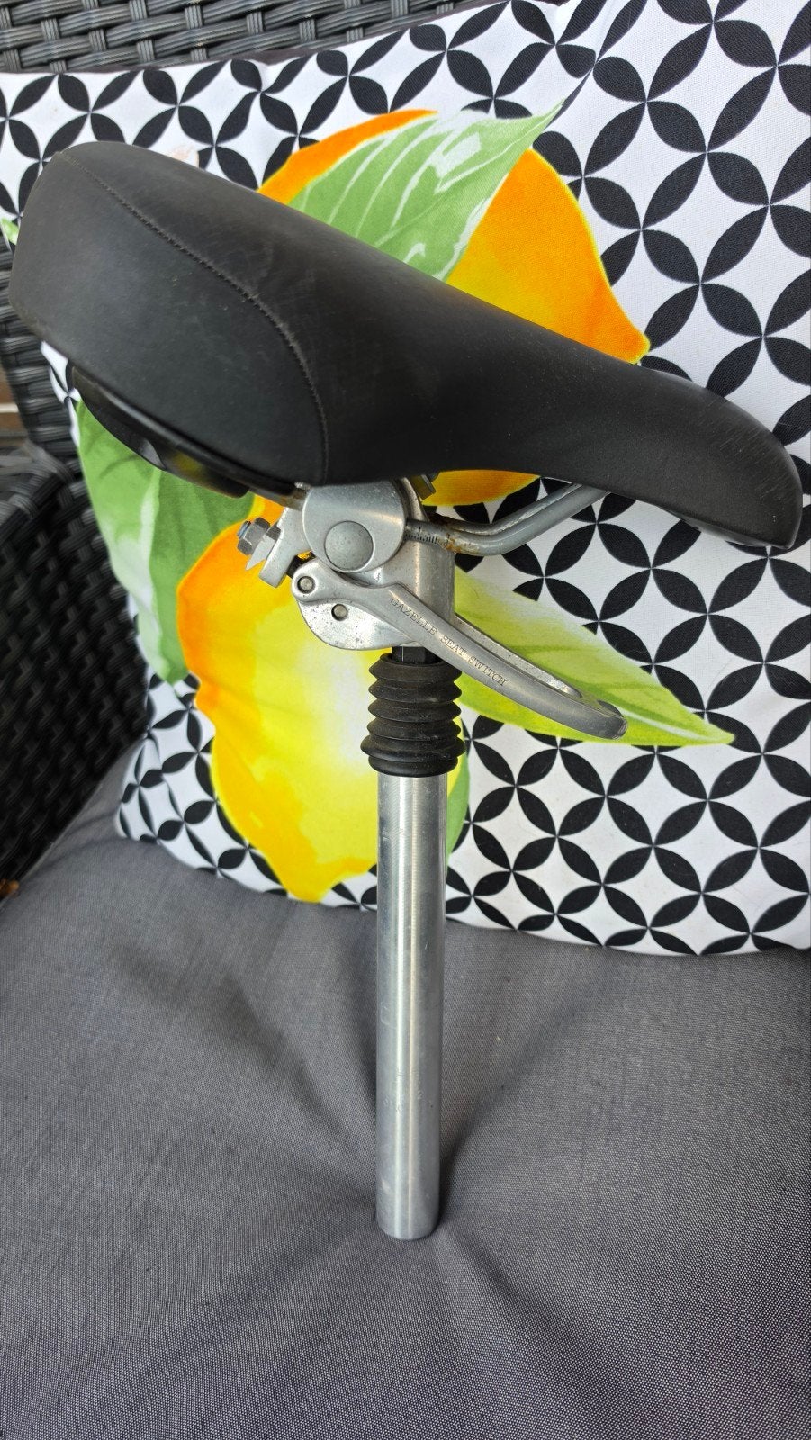 Gazelle Seat Switch zadel, Ophalen, Zo goed als nieuw, Zadel, Gazelle