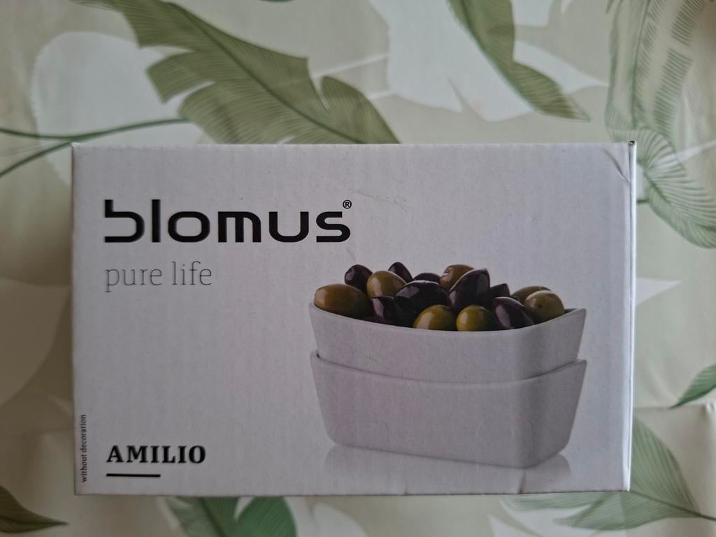 Blomus Amilio schaaltjes set - Porselein, Ophalen of Verzenden