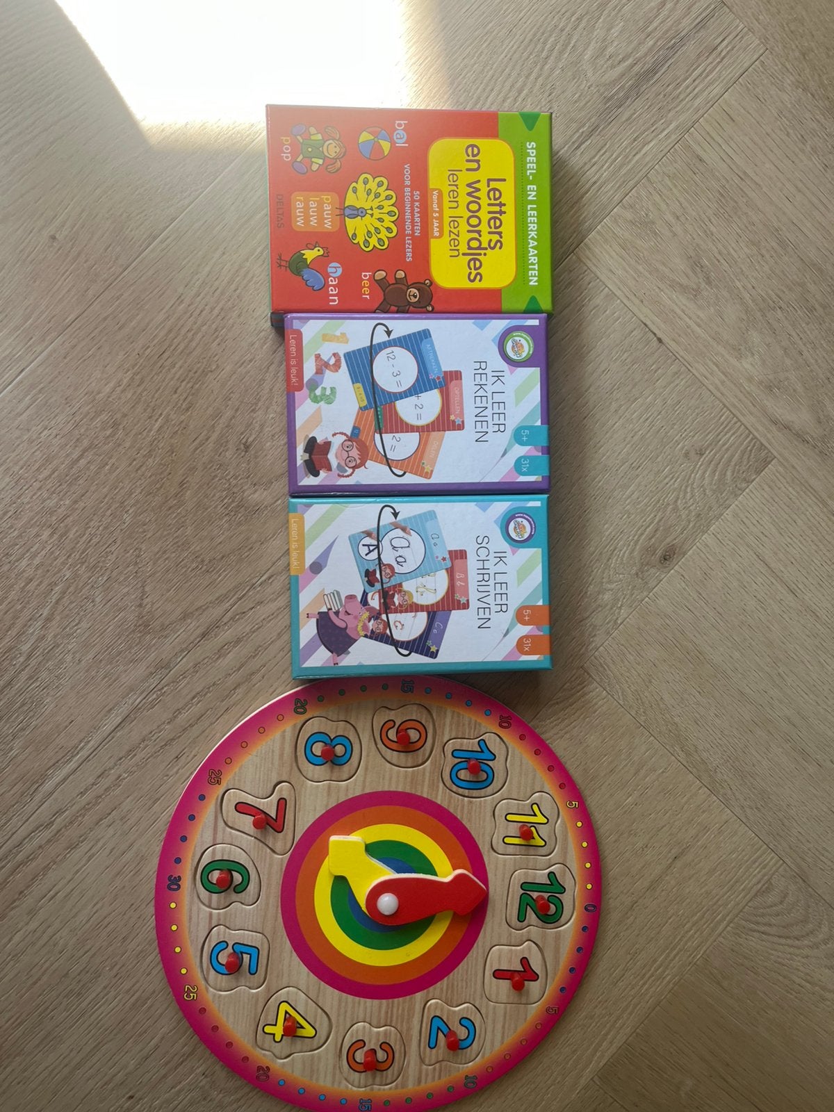 Educatieve spelletjes, Ophalen, Zo goed als nieuw