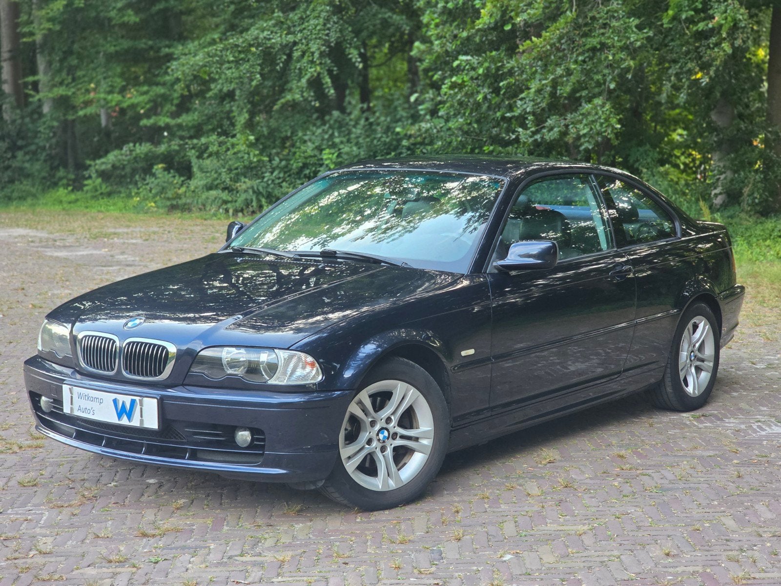 BMW 3-Serie 1.9 CI 318 | Automaat | Nette auto | Leder |, Auto's, BMW, Automaat, Achterwielaandrijving, 4 cilinders, Blauw