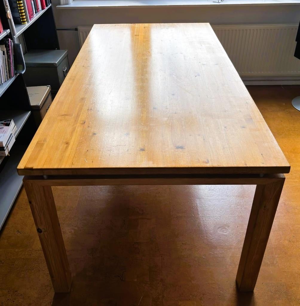 Lundia tafel 200 x 95, Ophalen, Gebruikt, 200 cm of meer, 50 tot 100 cm