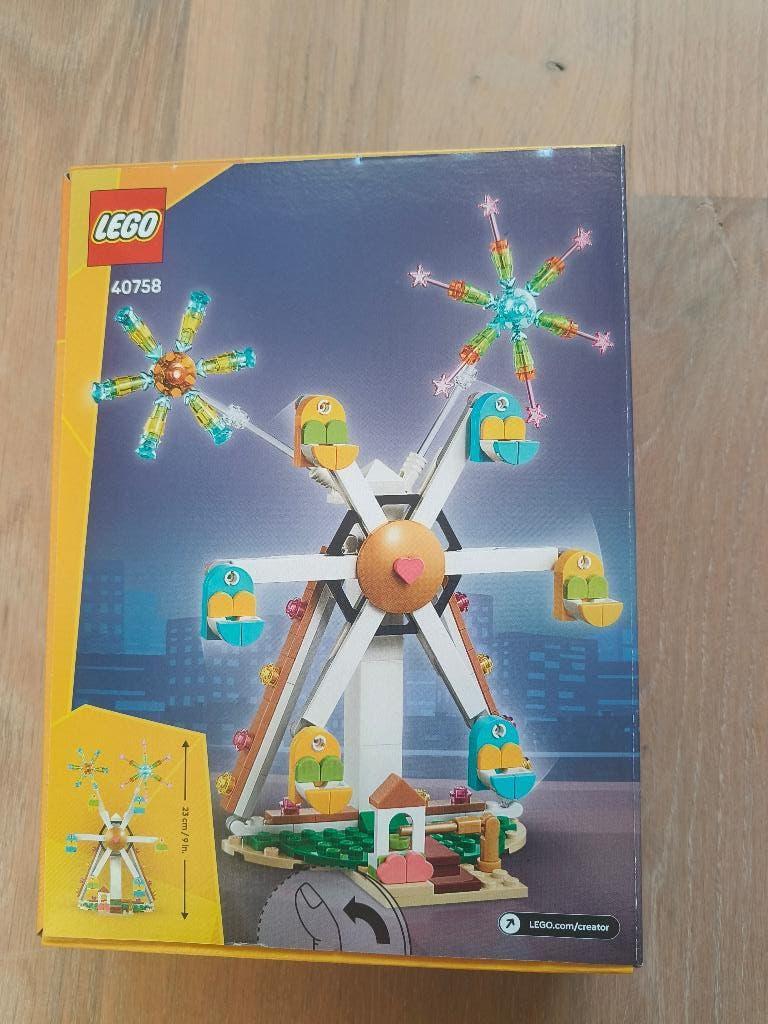 40758 LEGO Reuzenrad met Vuurwerk, nieuw, Lego, Nieuw, Ophalen of Verzenden, Creator