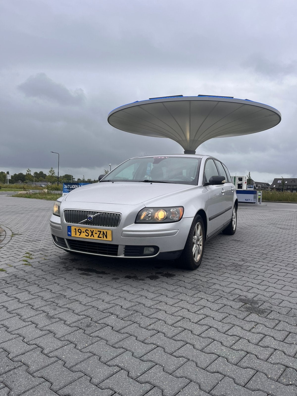 Volvo V50 1.8 2006 Grijs, Auto's, Voorwielaandrijving, 125 pk, 1281 kg, 4 cilinders