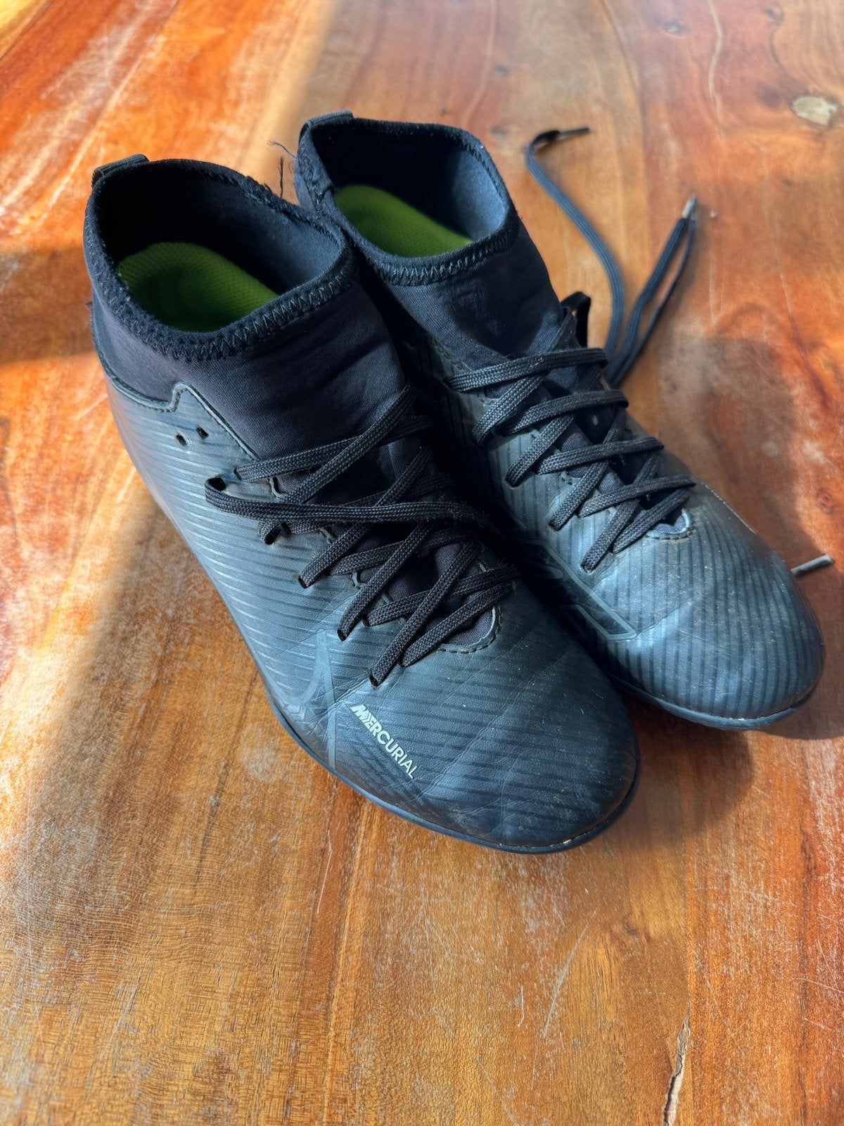 Nike Mercurial voetbalschoenen - Maat 38, Ophalen of Verzenden, Gebruikt, Schoenen