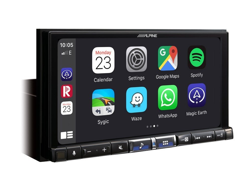 Alpine iLX-705D 7-inch scherm dubbeldin, Ophalen of Verzenden, Zo goed als nieuw
