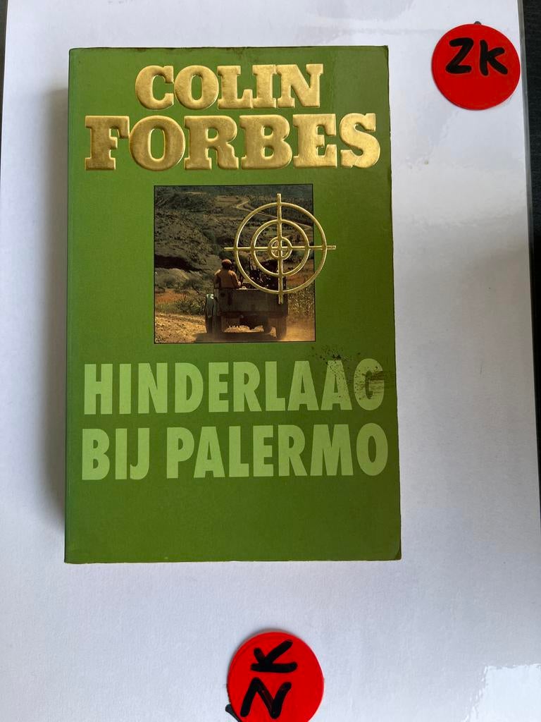 Hinderlaag bij Palermo - Colin Forbes (Thriller), Boeken, Ophalen of Verzenden, Zo goed als nieuw, Europa overig