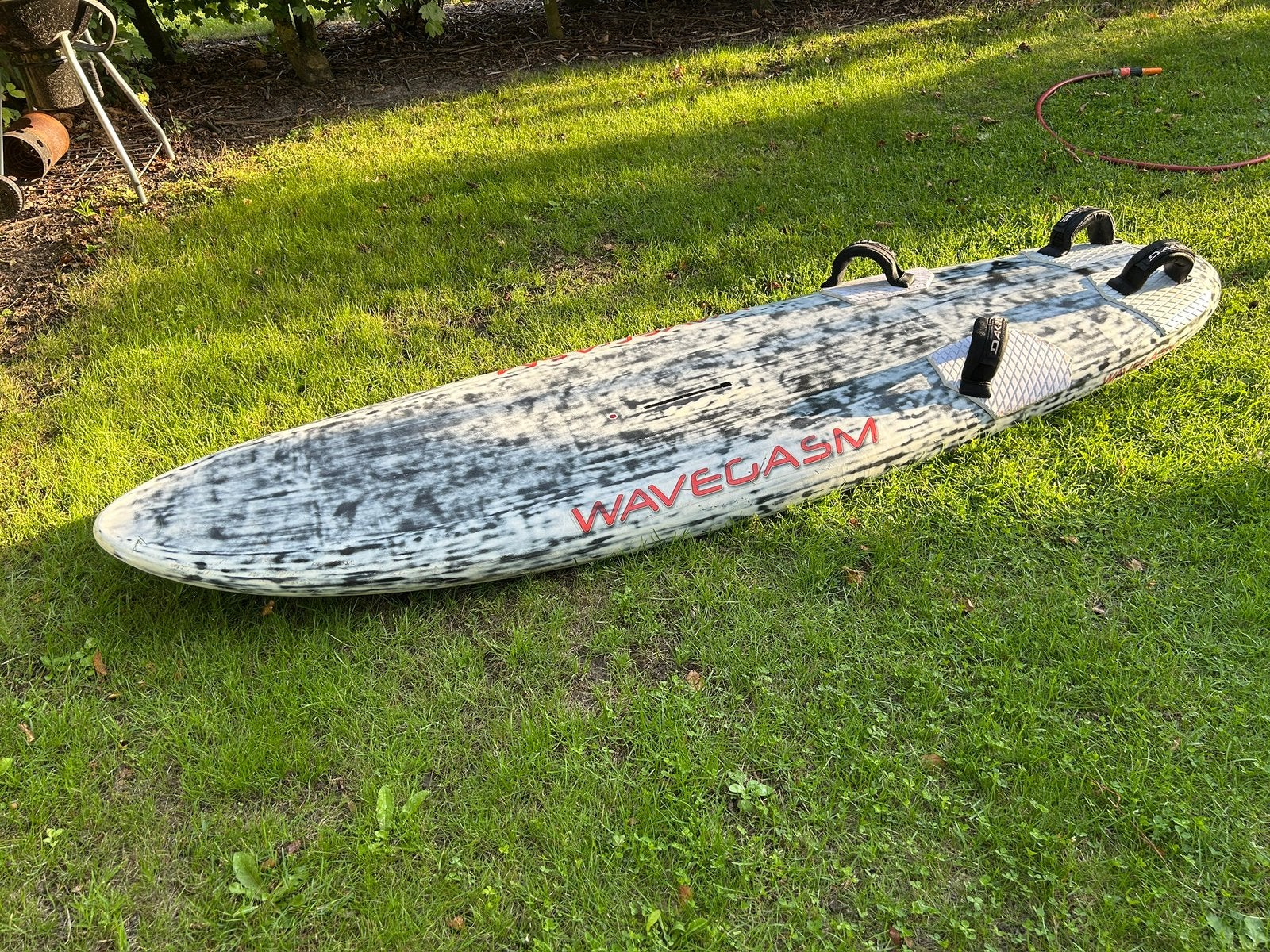 Wavegasm custom slalomboard 95L, Watersport en Boten, Ophalen, Zo goed als nieuw, Plank