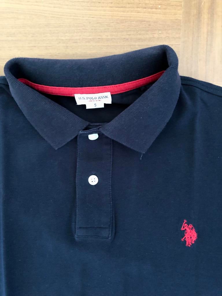 U.S. Polo Assn. Polo Shirt Maat S, Ophalen of Verzenden, Gedragen, Maat 46 (S) of kleiner, Blauw