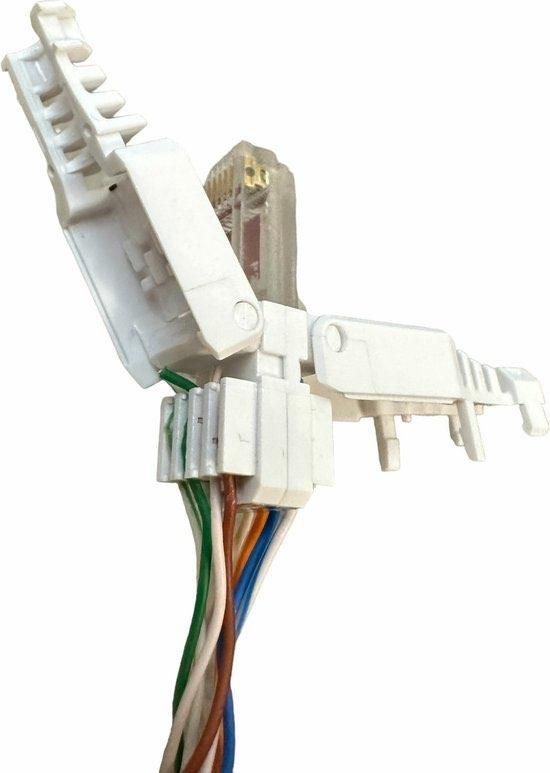 RJ45 Connector Cat6a / Cat7 - LAN stekker - Afgeschermd, Verzenden, Nieuw