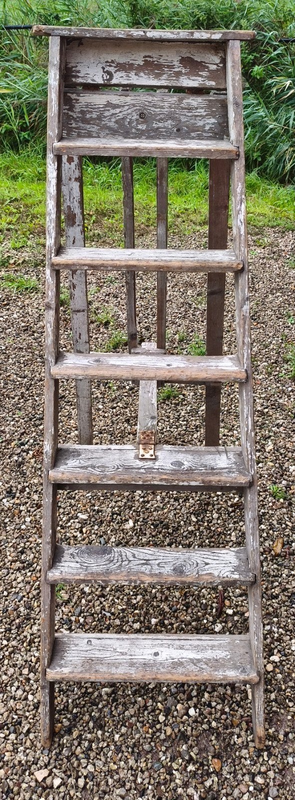 Hoge Houten Schilderstrap - Brocante, Ophalen