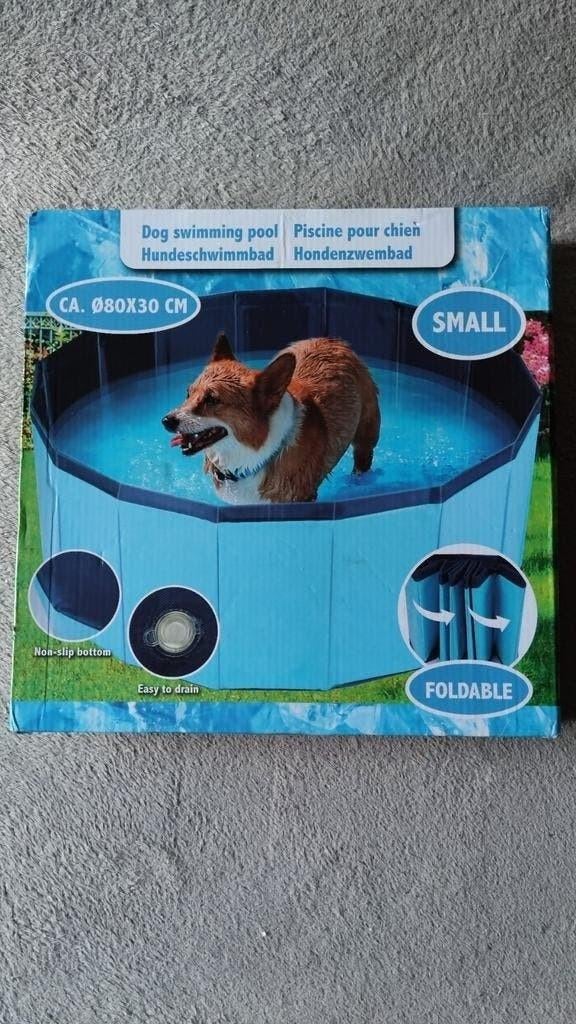 NIEUW Hondenzwembad opvouwbaar -  80 - hoogte 30cm, Ophalen of Verzenden, Zo goed als nieuw