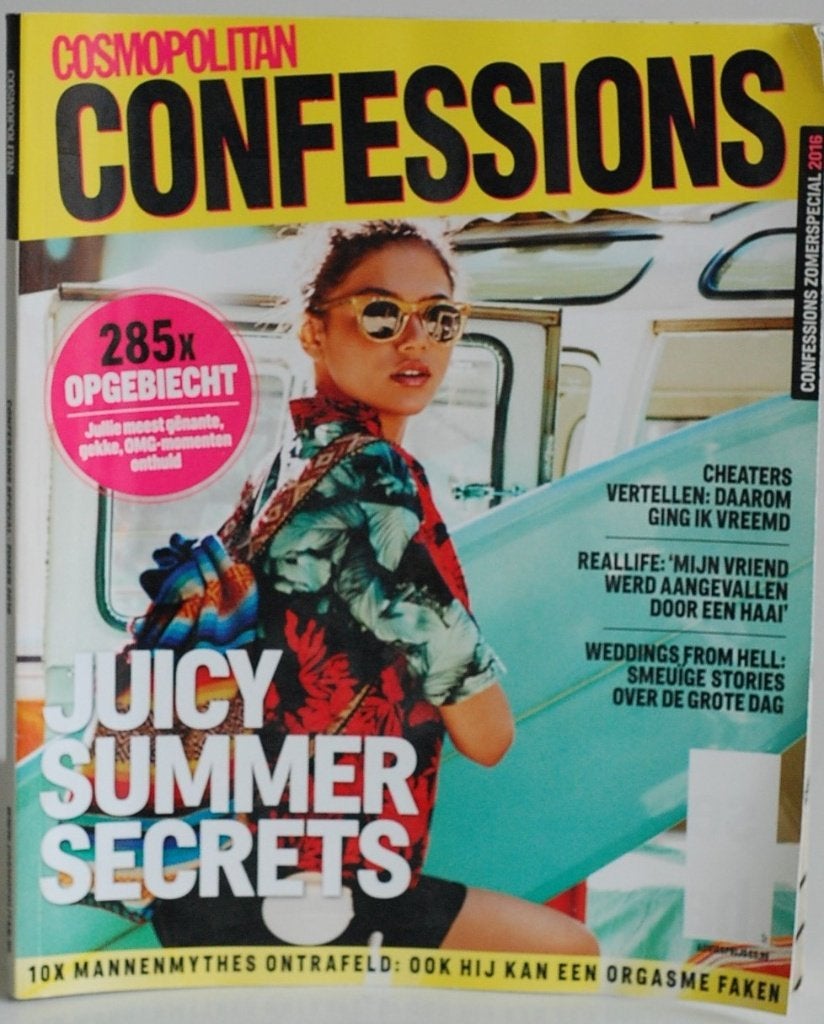 Cosmopolitan Confessions Zomerspecial 2016 - Juicy Secrets, Verzenden, Zo goed als nieuw, Damesbladen