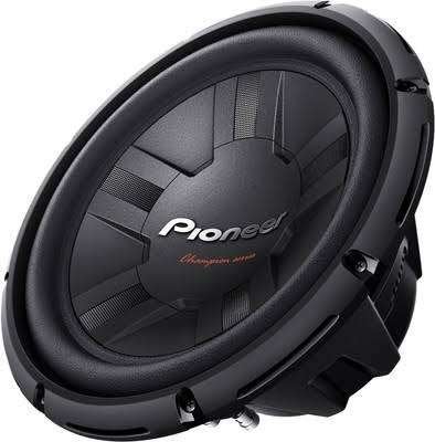 Pioneer TS-W311D4 dubbelspoels subwoofer 12"1400 Watt, Auto diversen, Ophalen of Verzenden, Nieuw