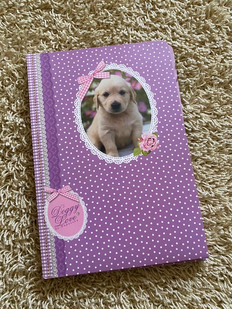 Depesche Doggy love briefpapier met stickers, Diversen, Schrijfwaren, Ophalen of Verzenden, Nieuw