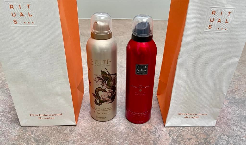 2 Rituals douchegels: ayurveda & intuitta, Ophalen of Verzenden