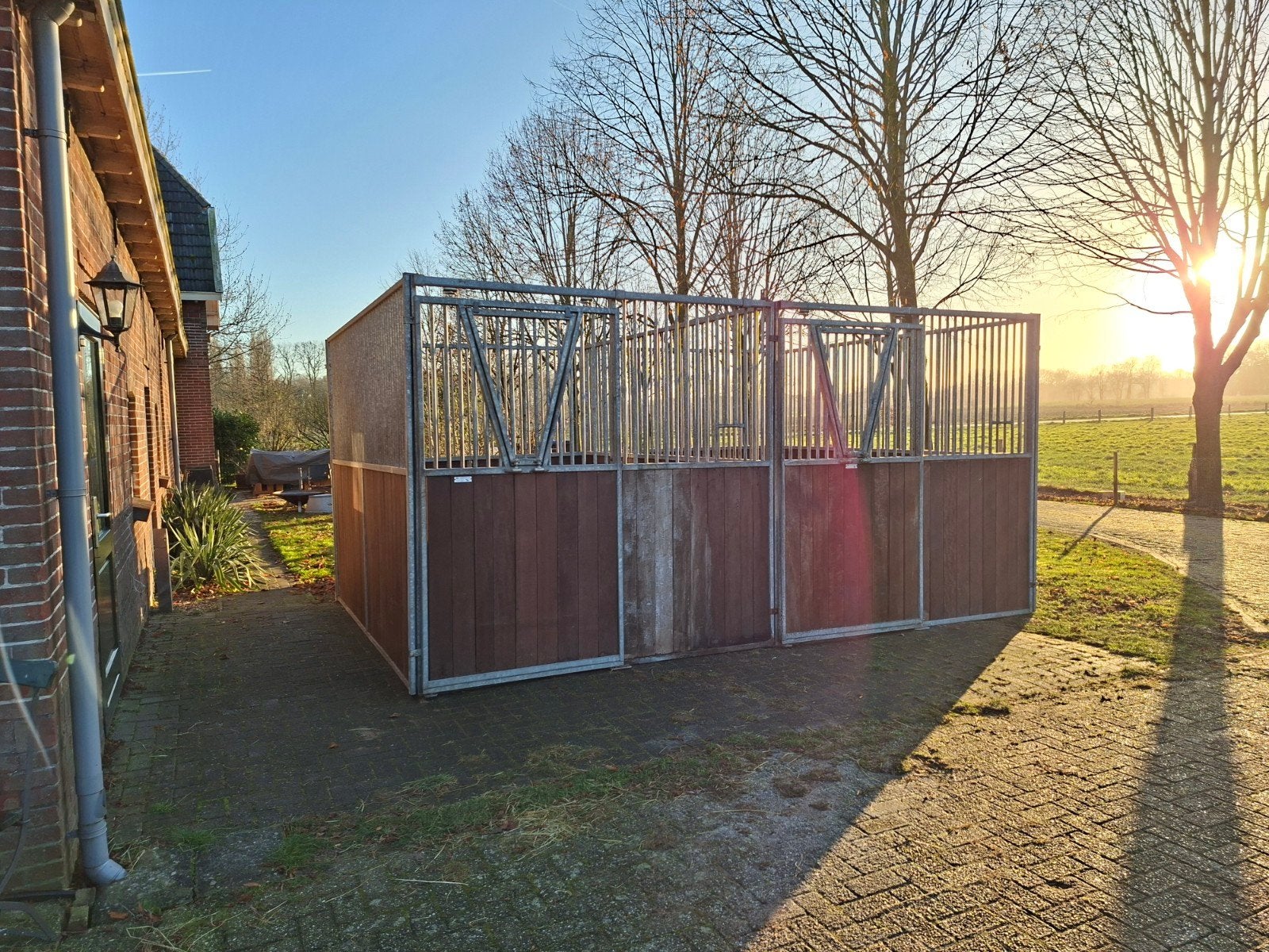 paardenboxen / paardenstallen / stalwanden, Dieren en Toebehoren, Stalling, 2 of 3 paarden of pony's