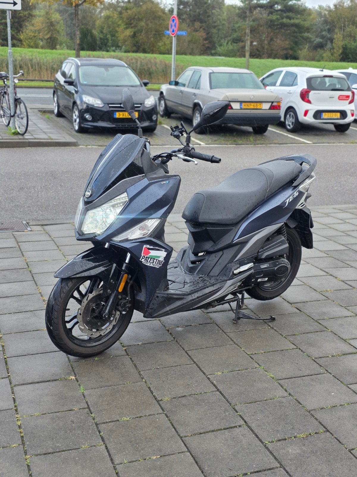Sym Jet 14 scooter 2021 Geel kenteken verkoop or ruilen, Ophalen, Gebruikt, Overige typen, SYM