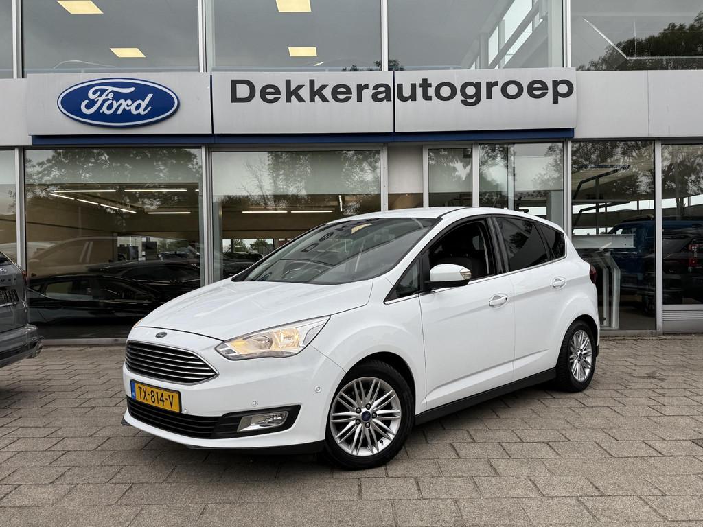 Ford C-Max 1.0 Titanium, Auto's, Ford, Voorwielaandrijving, Gebruikt, Euro 6, Wit