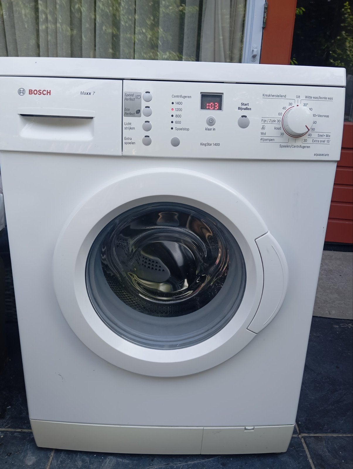 Wasmachine Bosch Maxx 7, Witgoed en Apparatuur, Wasmachines, Ophalen of Verzenden, Zo goed als nieuw, 85 tot 90 cm, 1200 tot 1600 toeren