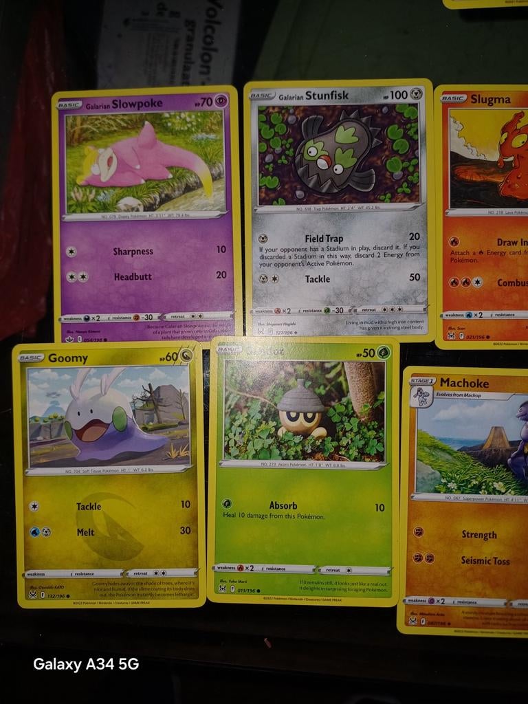 Pokemon kaarten verzameling, Ophalen, Meerdere kaarten