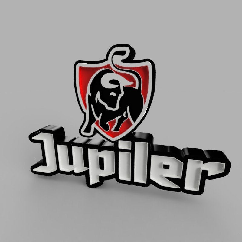 Jupiler LED Lichtbak - Perfect voor Gamer, Mancave & Bar, Ophalen of Verzenden, Nieuw, Reclamebord, Plaat of Schild, Jupiler