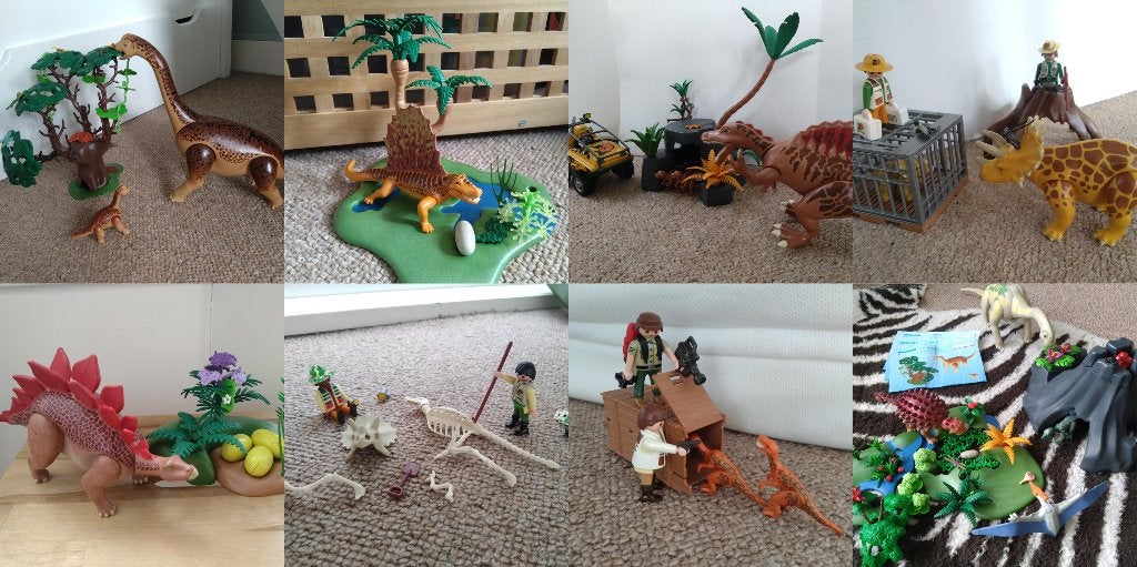 Playmobil Dinosaurus verzameling sets, Ophalen, Gebruikt, Complete set, Overige typen