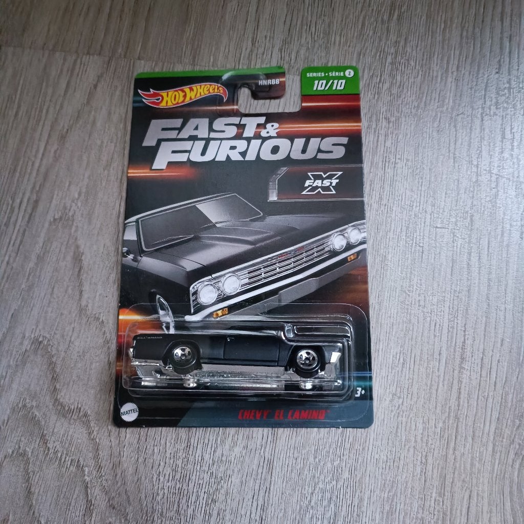 Hot Wheels Chevy El Camino Fast & Furious, Ophalen of Verzenden, Nieuw, Auto