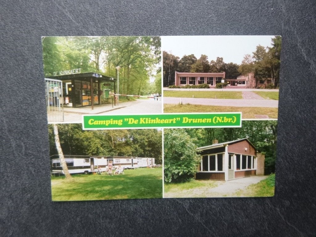 Drunen, camping de Klinkaert 1986, Verzenden, 1980 tot heden, Gelopen, Noord-Brabant