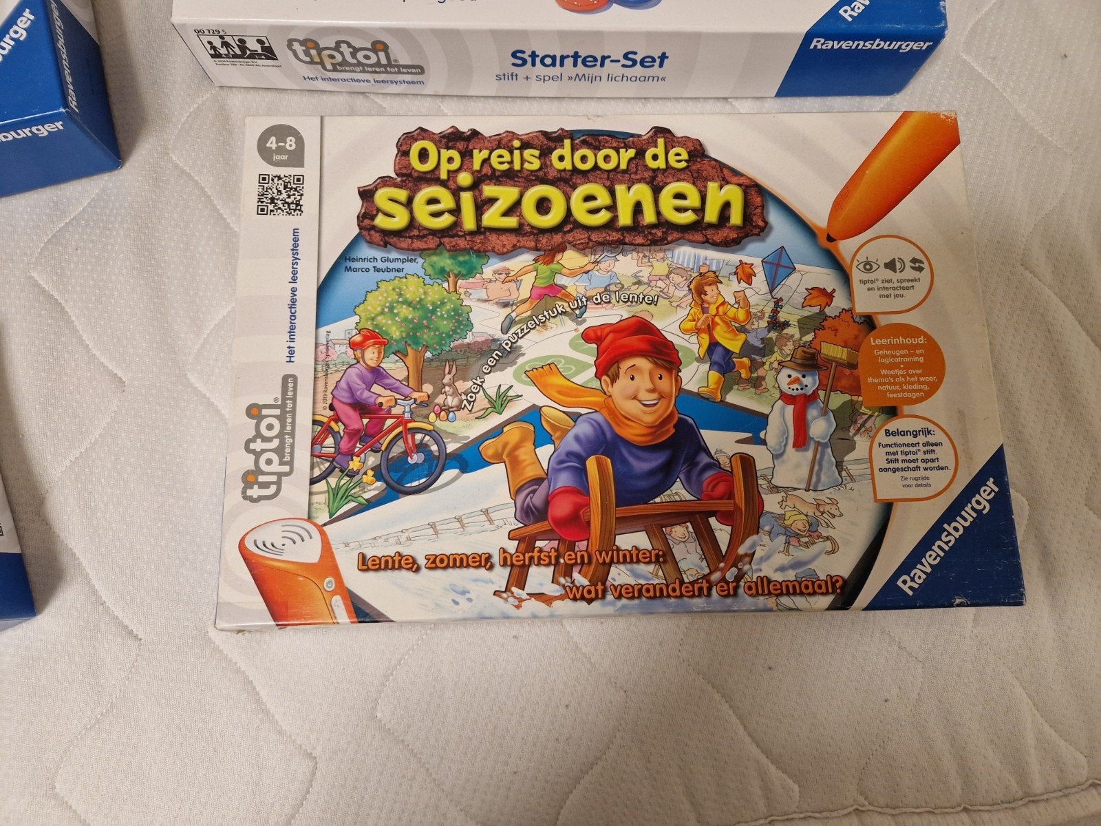 Tiptoi Op reis door de seizoenen, Kinderen en Baby's, Speelgoed | Educatief en Creatief, Ophalen of Verzenden, Gebruikt, Ontdekken