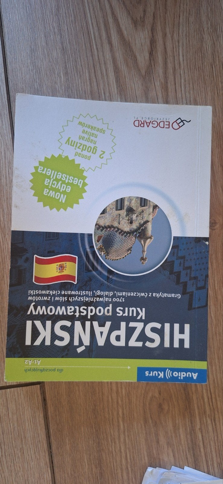 Spaans basiscursus met audio (A1-A2) - Edgard, Ophalen of Verzenden, Zo goed als nieuw, Onbekend, Non-fictie