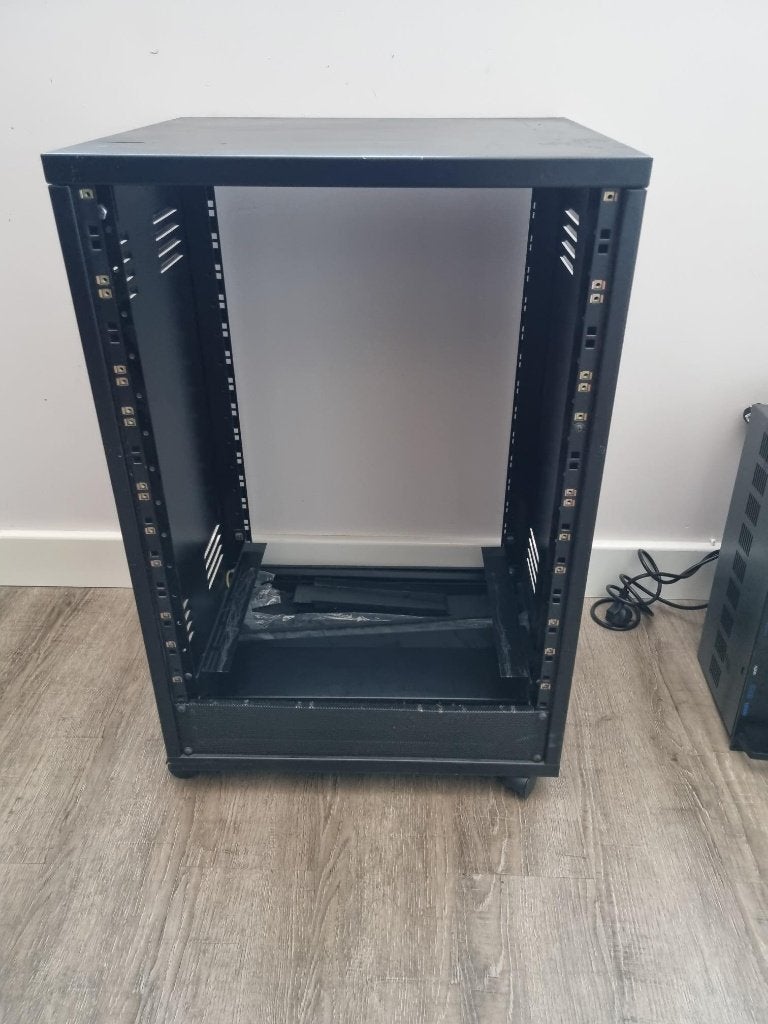 Verrijdbaar 19 inch Audio Rack, Ophalen, Gebruikt, Audio