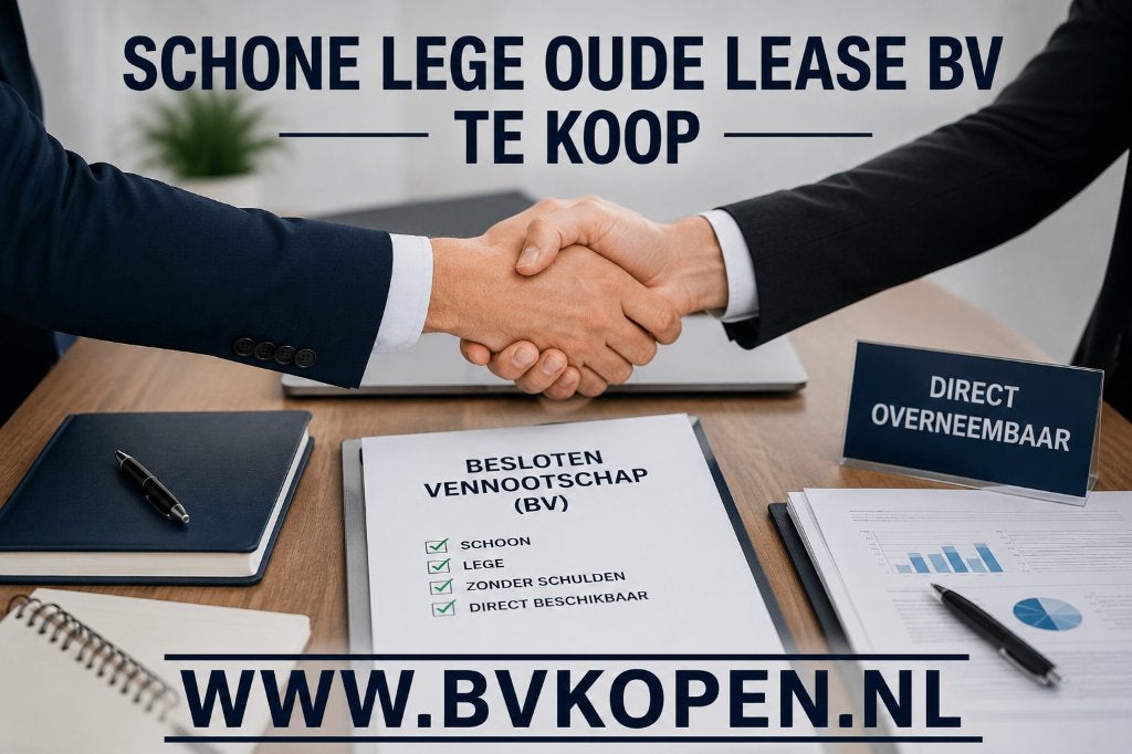 Oude lease BV te koop