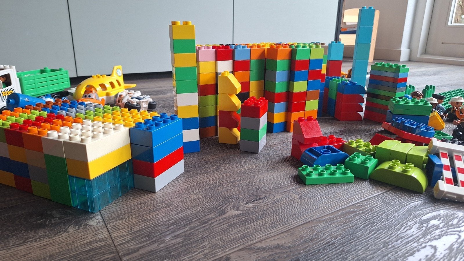 Grote set Duplo en Hubelino, Ophalen of Verzenden, Gebruikt, Overige merken