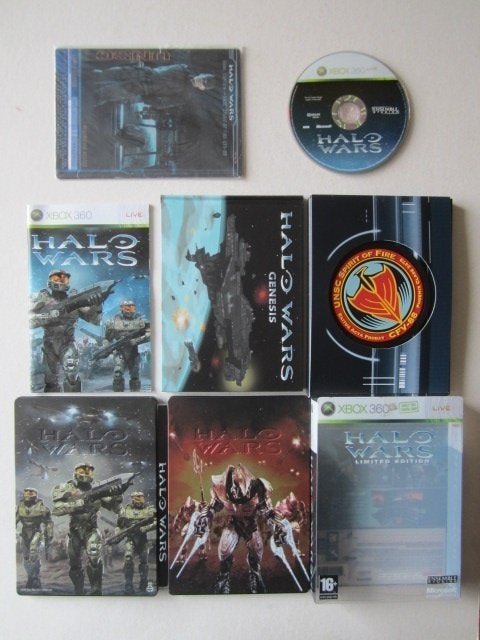 Halo Wars special edition Xbox 360, Ophalen of Verzenden, Zo goed als nieuw, 3 spelers of meer, Strategie en Constructie