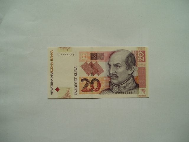 1967. Croatia, 20 kuna 2012 UNC Josip Jelacic., Postzegels en Munten, Bankbiljetten | Europa | Niet-Eurobiljetten, Verzenden, Overige landen
