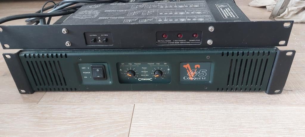 Crossover  Bose  802-C en amplifier Citronic conquest serie, Ophalen, Overige merken