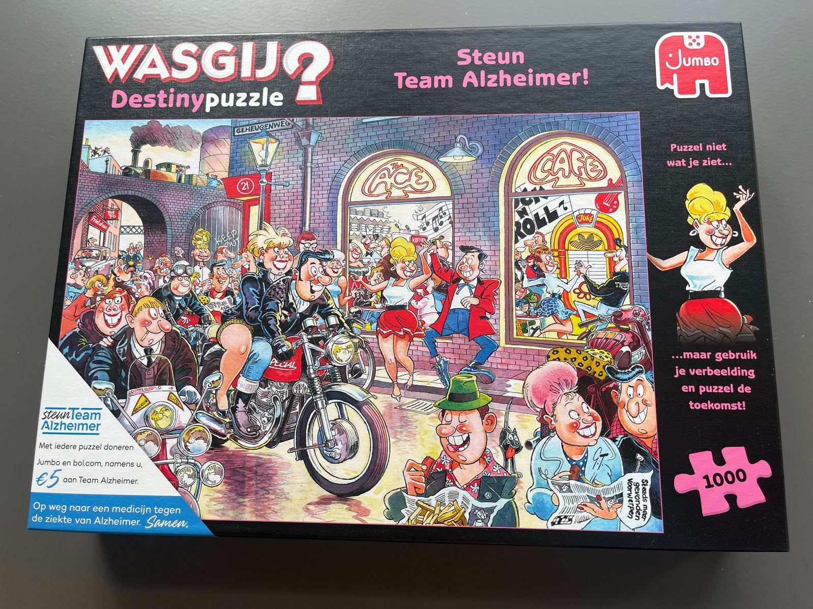 WASGIJ? Destiny Puzzel - 1000 stukjes, Hobby en Vrije tijd, Denksport en Puzzels, Ophalen, 500 t/m 1500 stukjes, Zo goed als nieuw